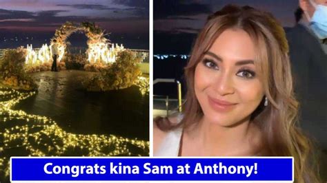 sam pinto wedding|Sam Pinto ties the knot with basketball player Anthony Semerad.